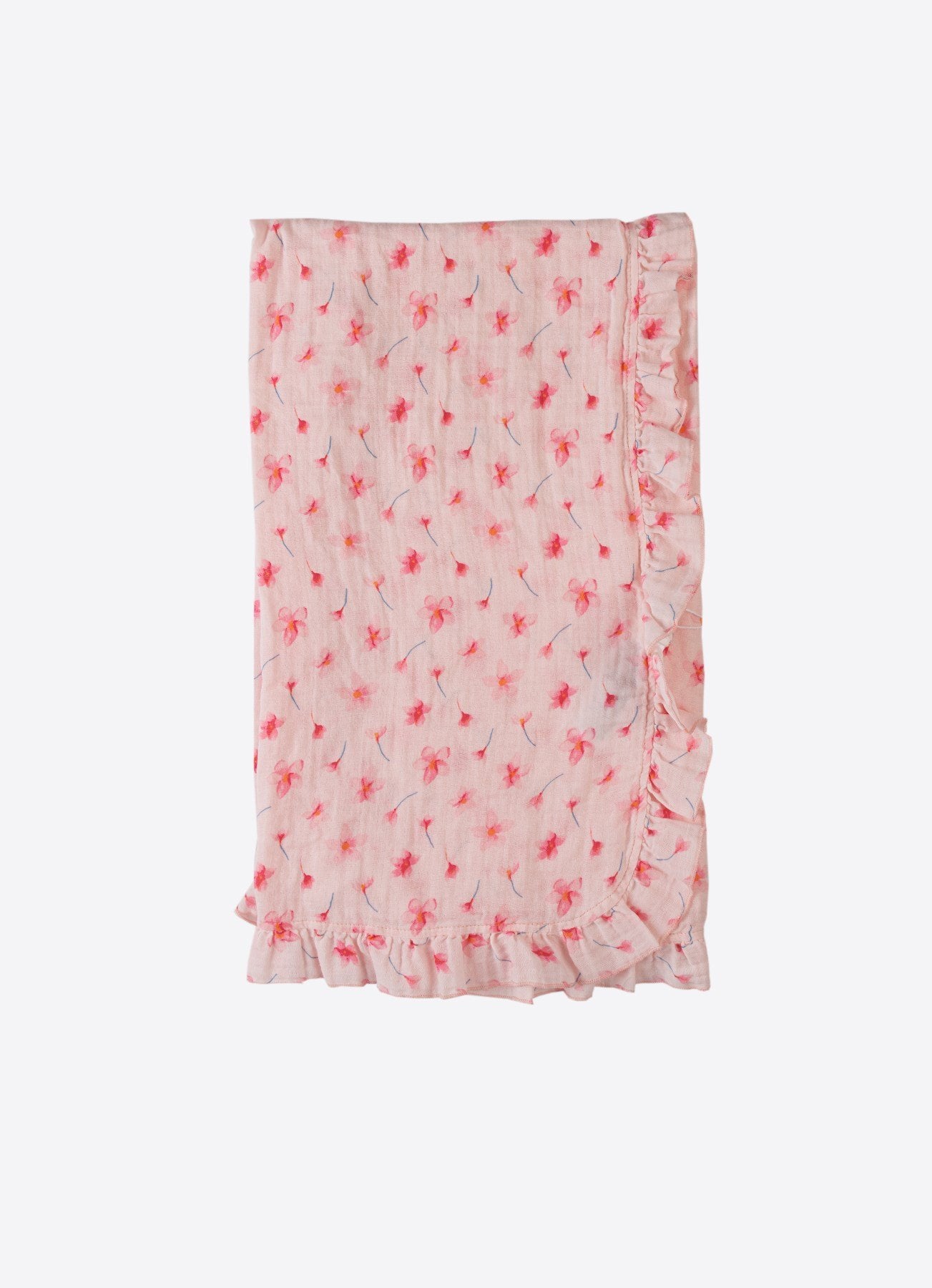 Økologisk Elisa Muslin Teppe Rosa  90* 80