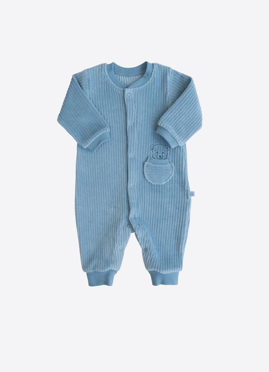 Økologisk Evan Jumpsuit Blå
