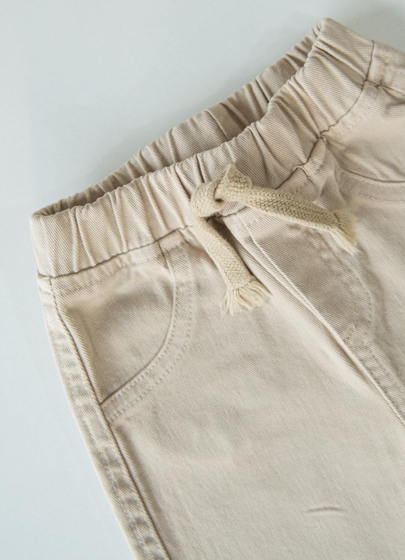 Økologisk Gabardine Babybukser