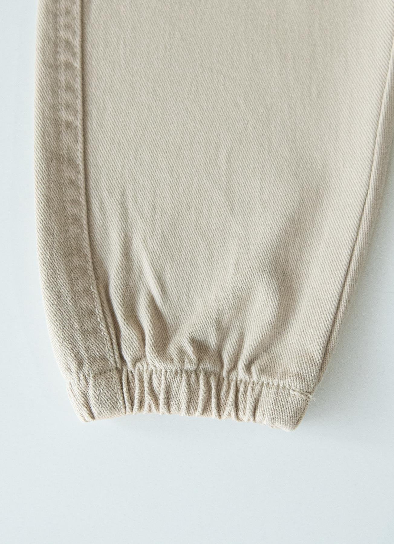 Økologisk Gabardine Babybukser