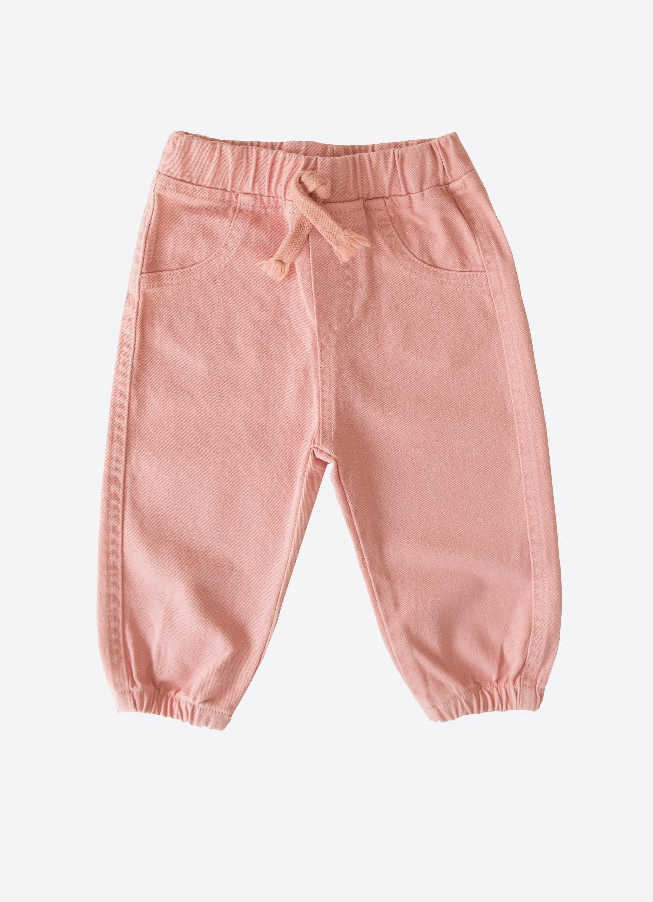 Økologisk Gabardine Babybukser