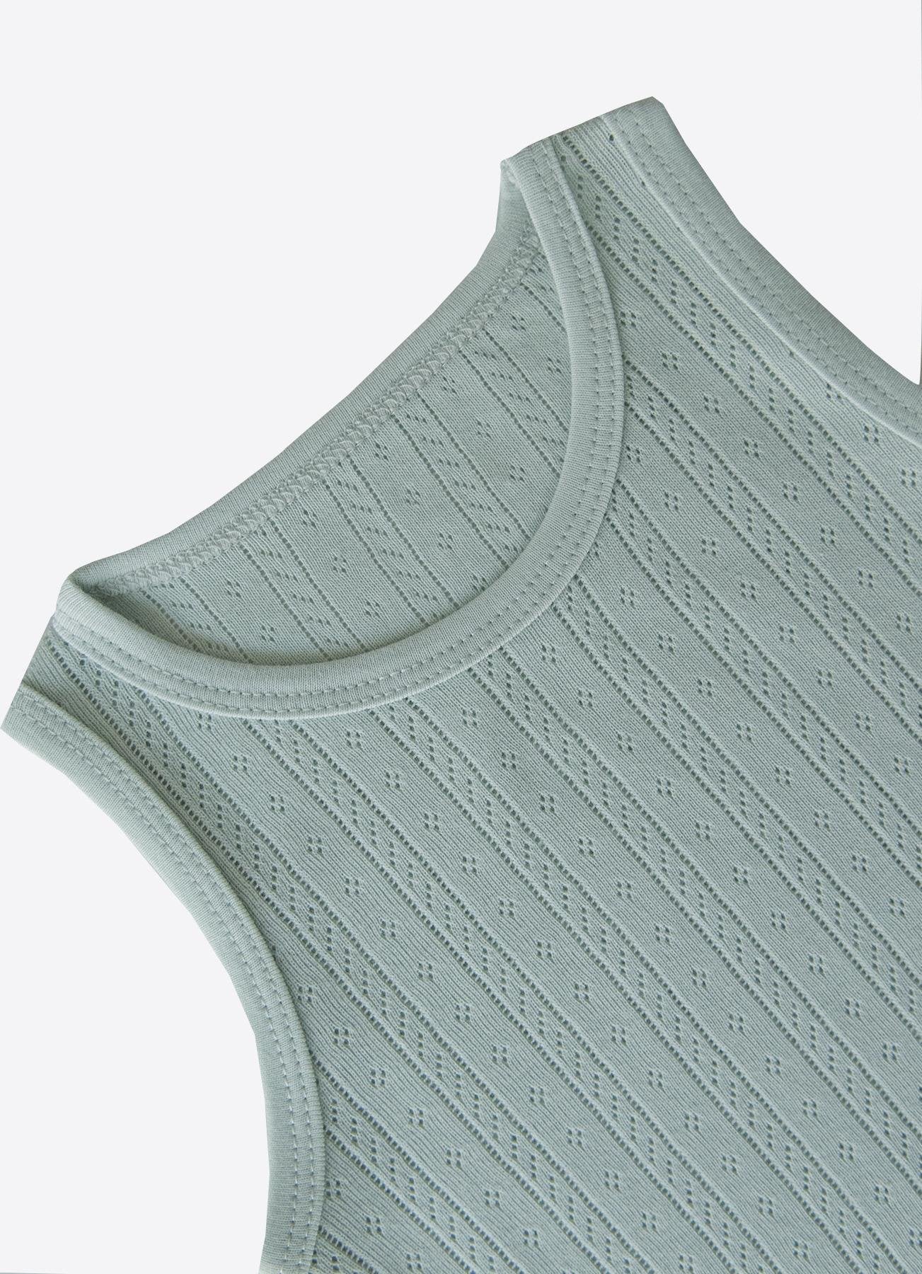 Økologisk Jeremy body for Baby Gutt-Blå