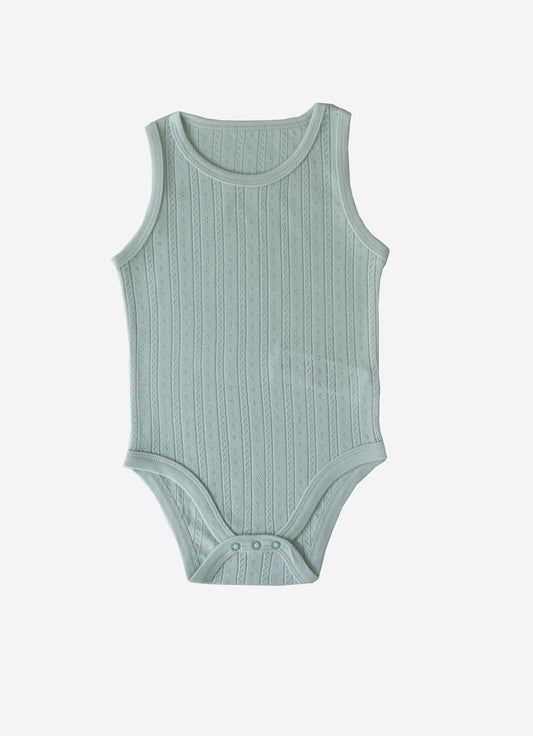 Økologisk Jeremy body for Baby Gutt-Blå