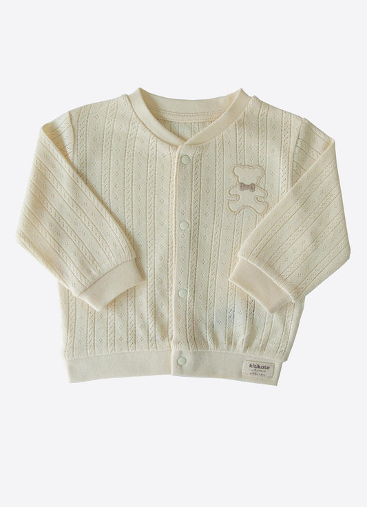Økologisk Jeremy Cardigan Natural