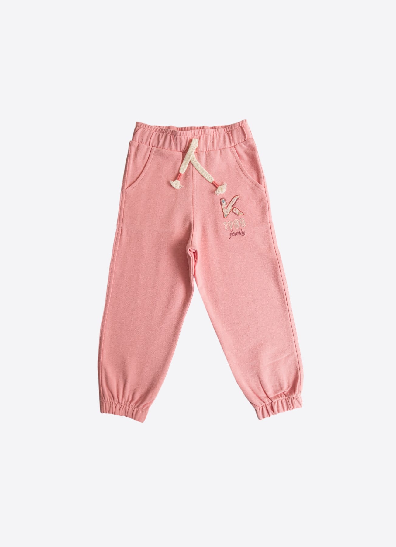 Organisk K-Girl 2-delt sett rosa