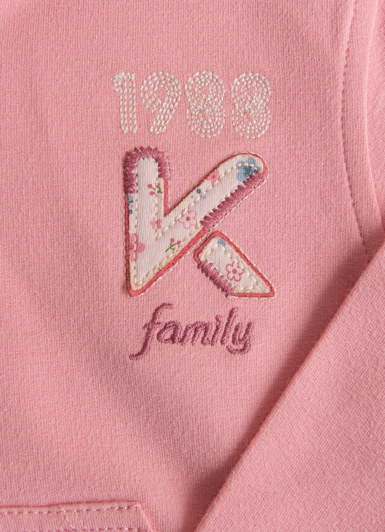 Organisk K-Girl 2-delt sett rosa