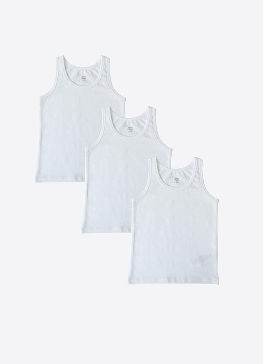 Organisk klassisk 3-pack underskjorte