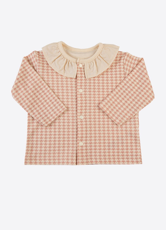 Økologisk Lina Cardigan Rosa