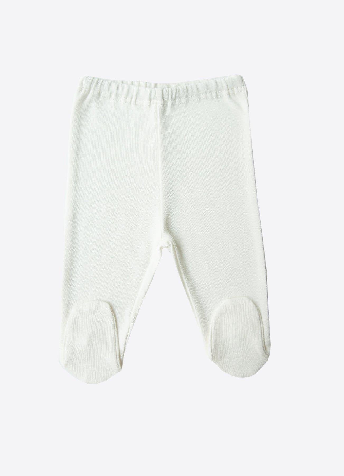 Organisk nytt Basic 5-delt bodysuit sett - EKRU
