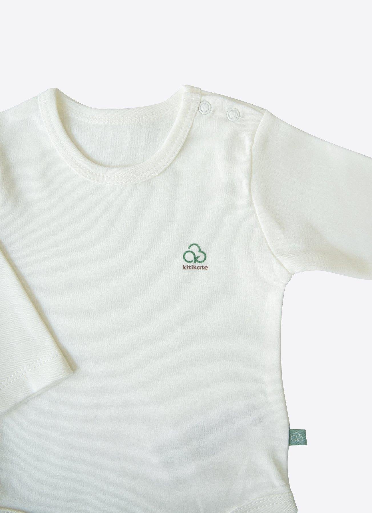 Organic New Basic Extending Long Sleeve Bodysuit - EKRU