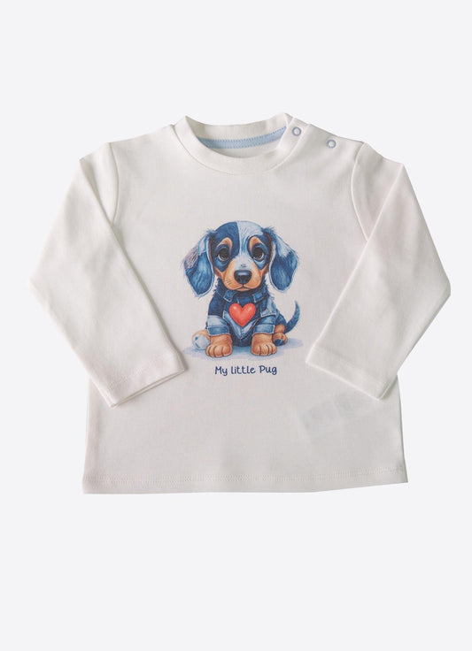 Økologisk Pugy Genser Ecru (S60566)