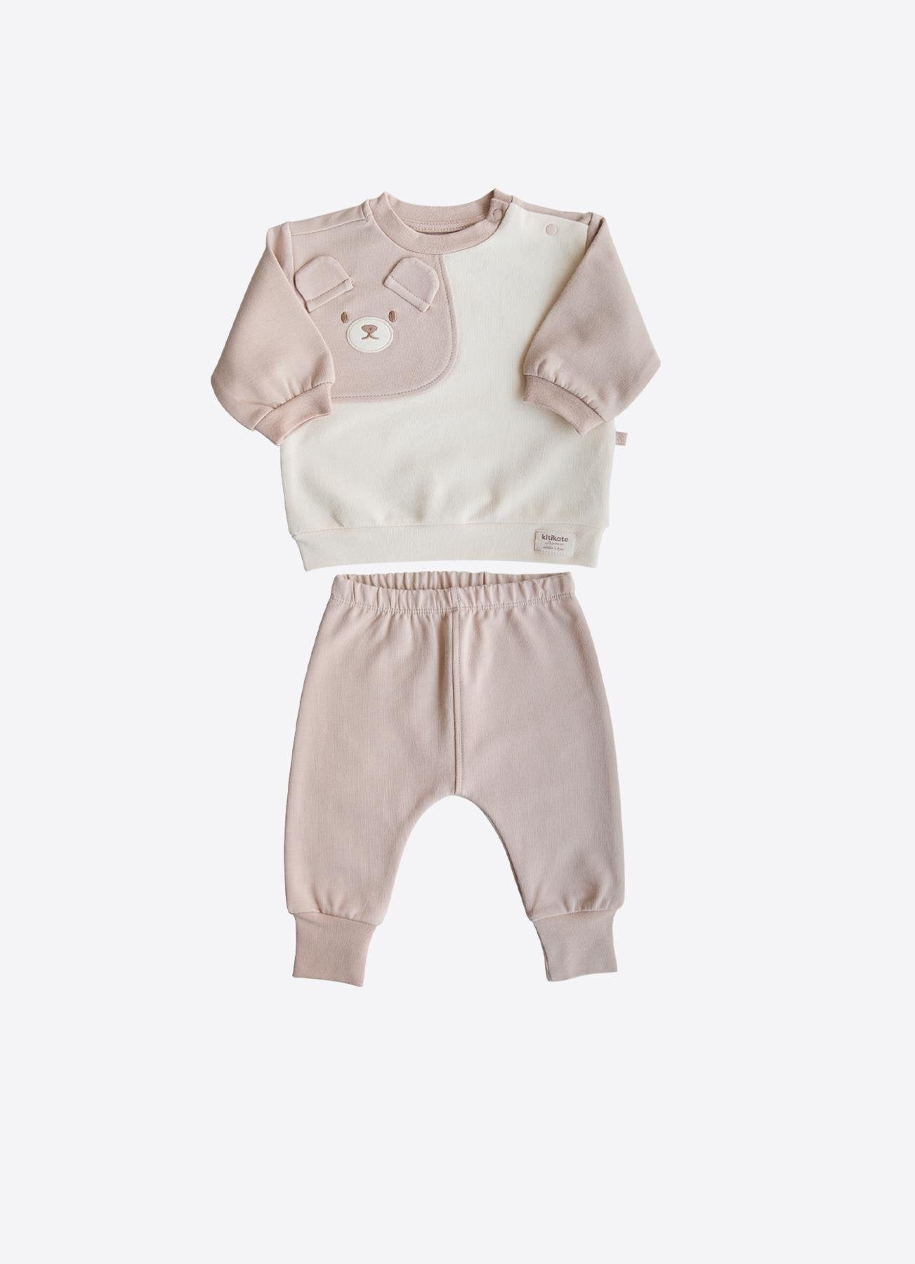 Organisk Rico 2-delt sett beige