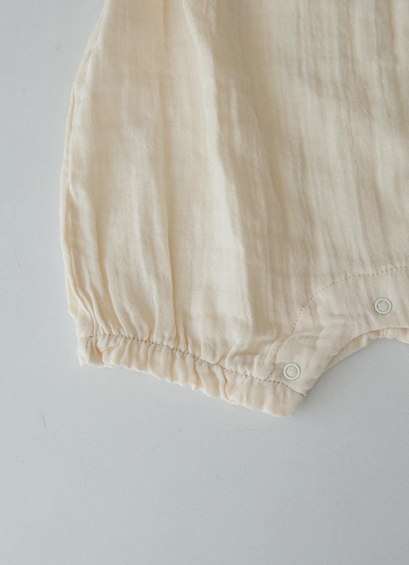 Økologisk Suso Muslin Shorts Overall Naturfarget
