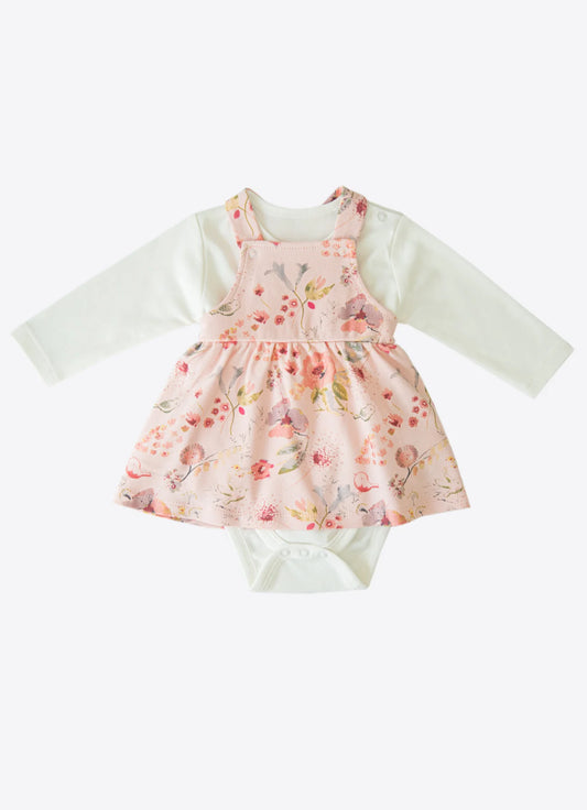 Organic Debora Pinafore Dress
