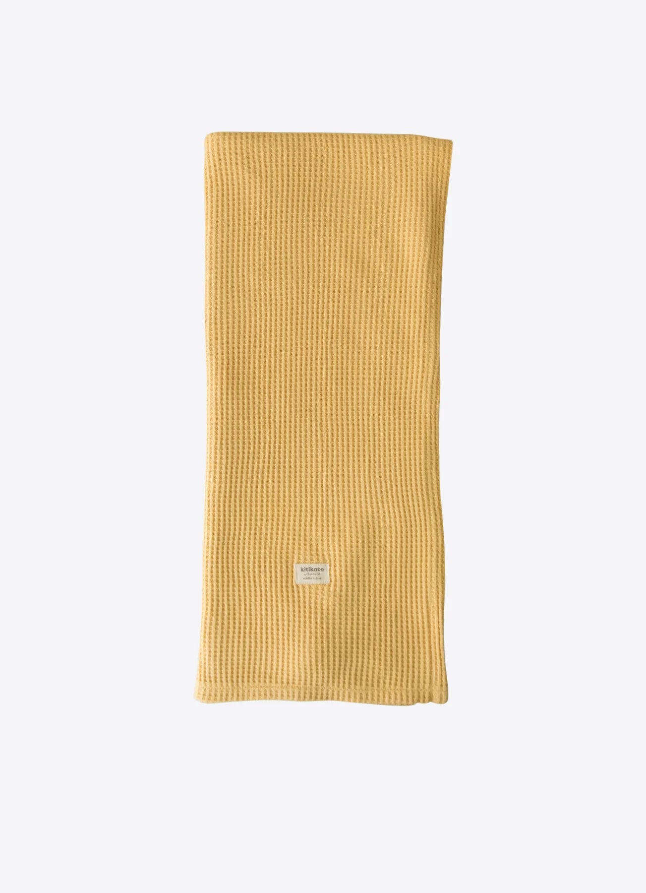 Økologisk vaffelteppe