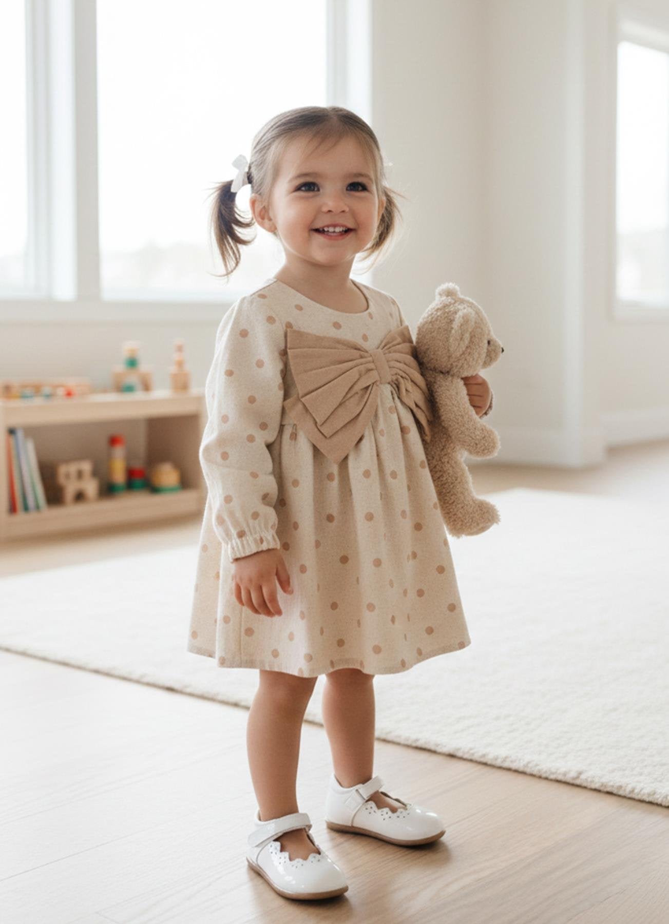 Tina Kjole Beige