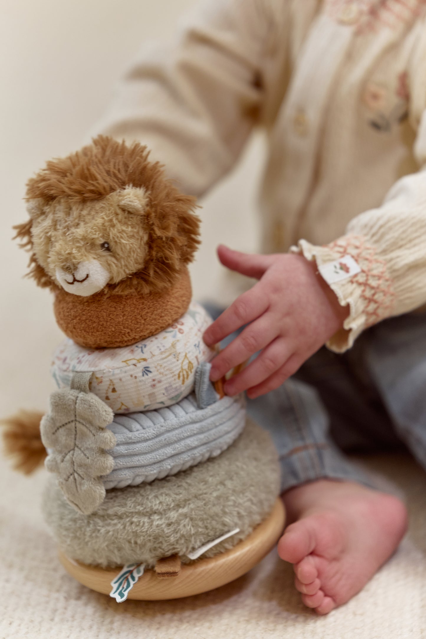 Little Dutch - Stabelringe - Safari Friends( KOMMER PÅ LAGER I UKE 31)