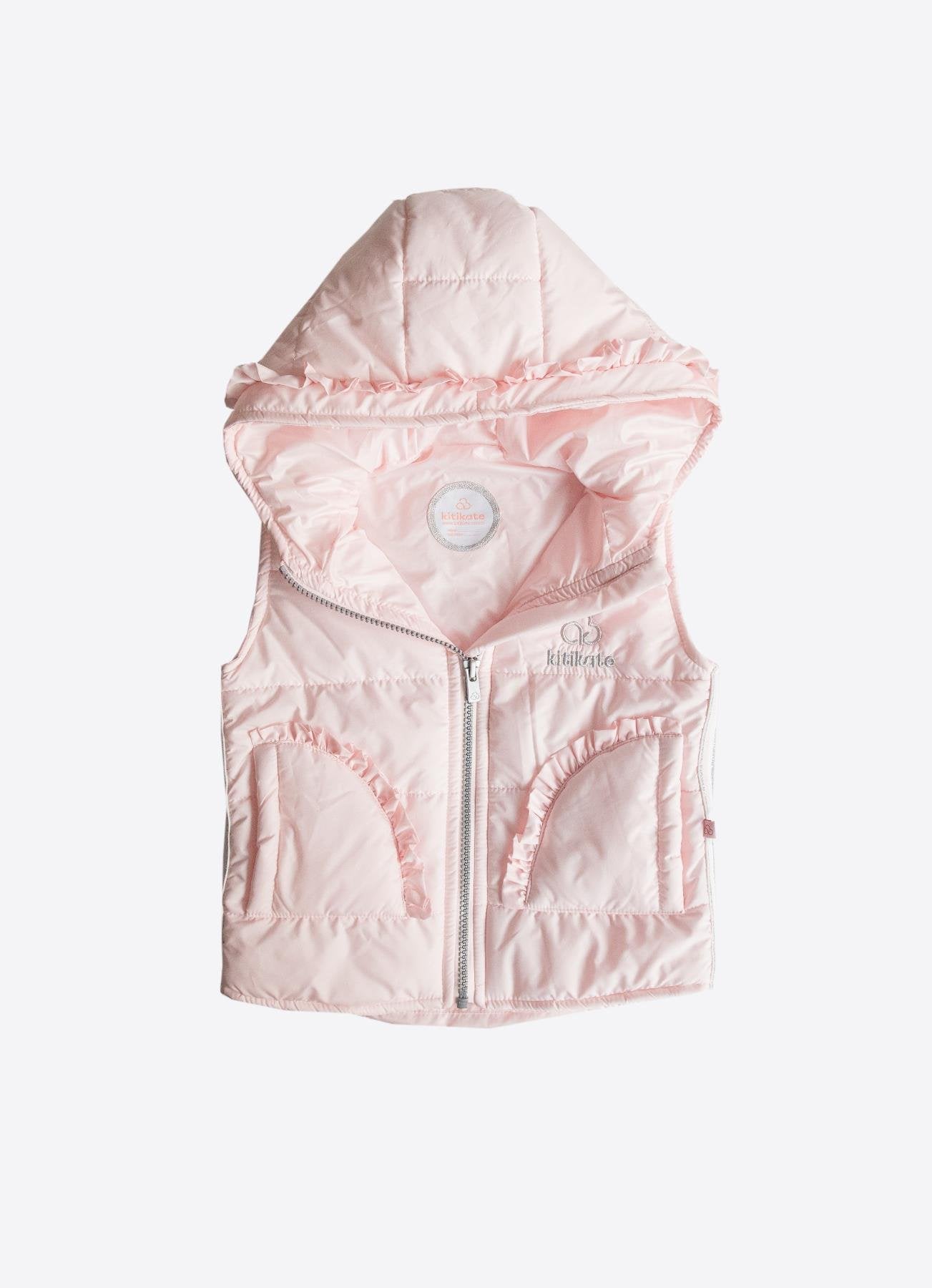 Fløyelsvest rosaAksjekode S60442-ROSA