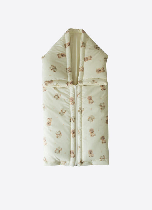 My Bestie Zippered Blanket-88*83 CM - NATURLIG