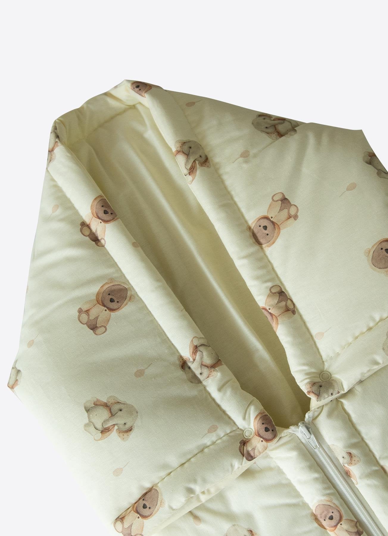 My Bestie Zippered Blanket-88*83 CM - NATURLIG